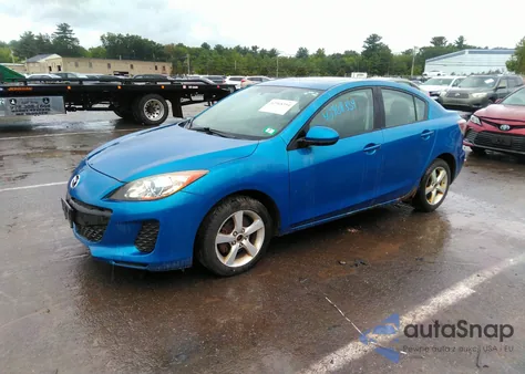 2012 Mazda Mazda3 I Touring z USA, uszkodzony, nr VIN JM1BL1V80C1639028